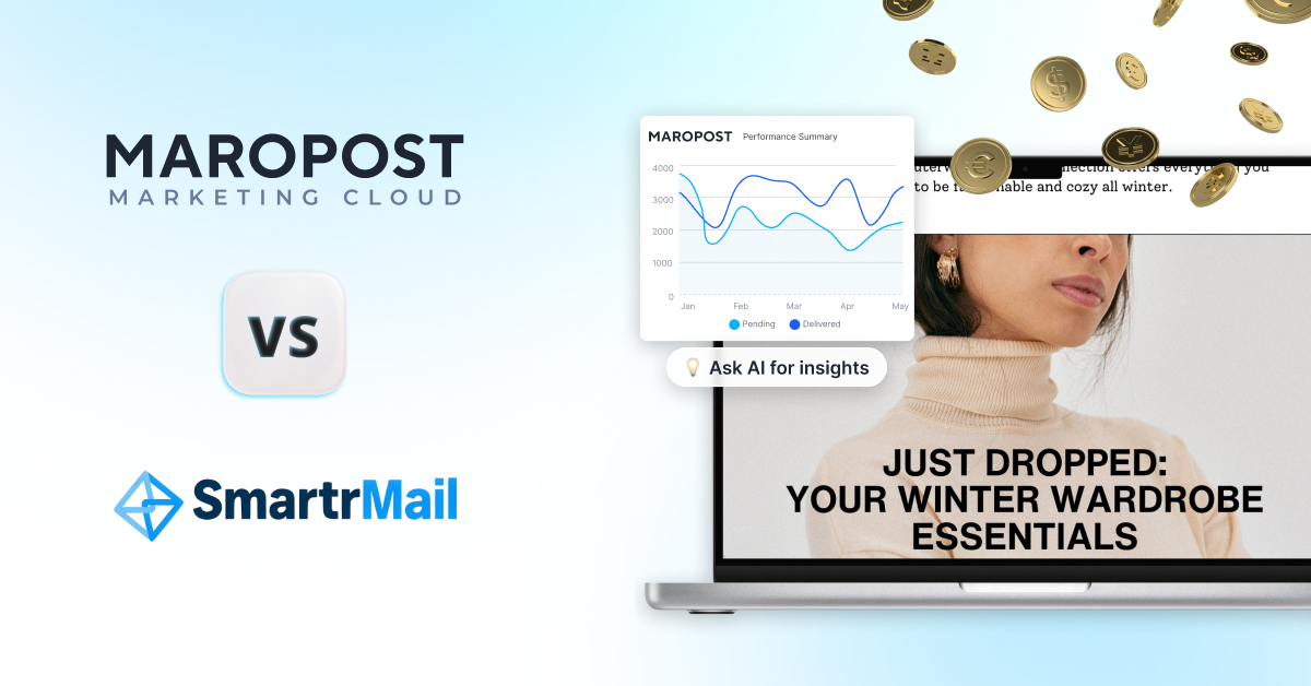 SmartrMail vs Maropost: The features growing brands actually need