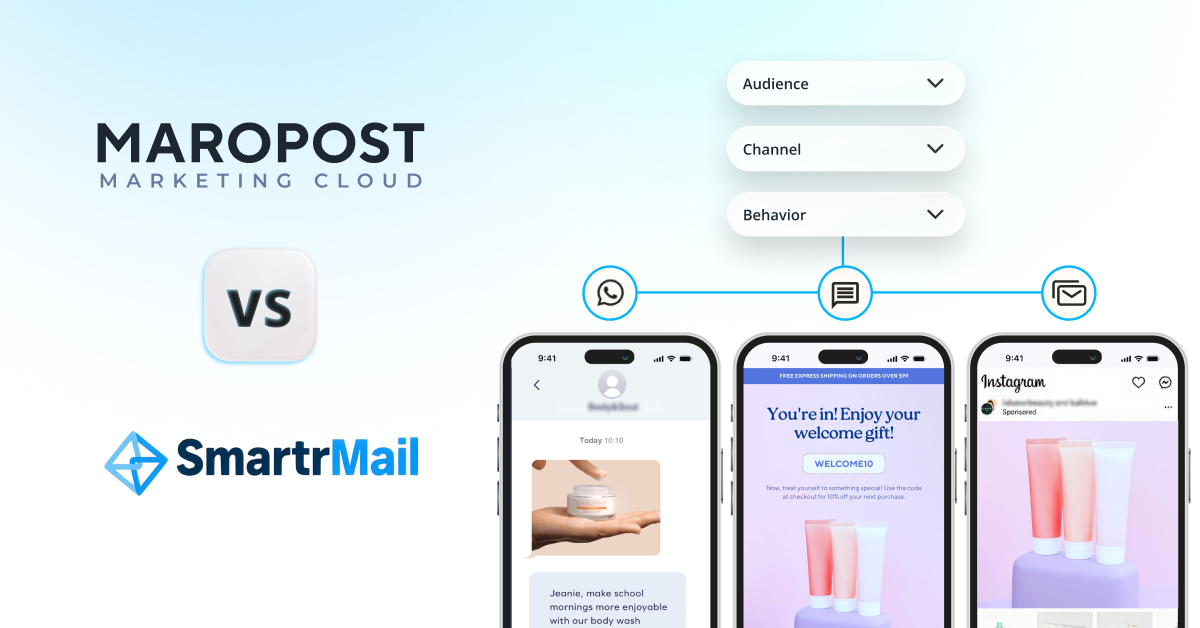 Which platform scales with you? SmartrMail compared to Maropost