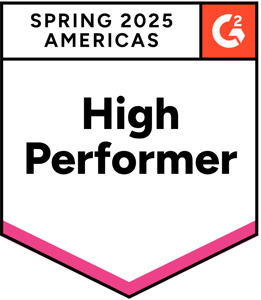 G2 High Performer badge